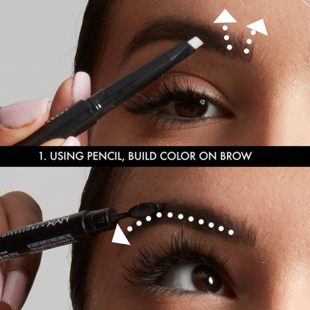 NYX Fill & Fluff Clear Eyebrow Pencil